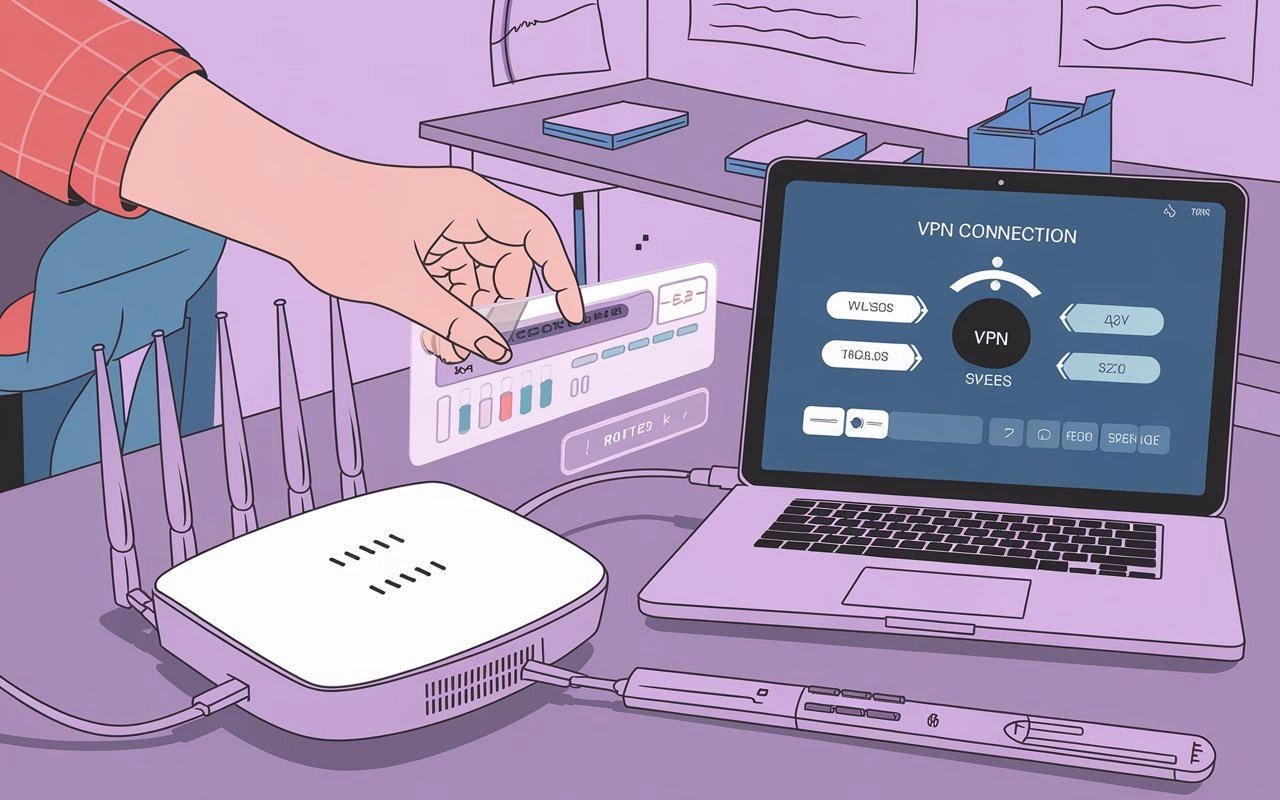 كيفية توصيل خادم VPN بالموجه: دليل واضح