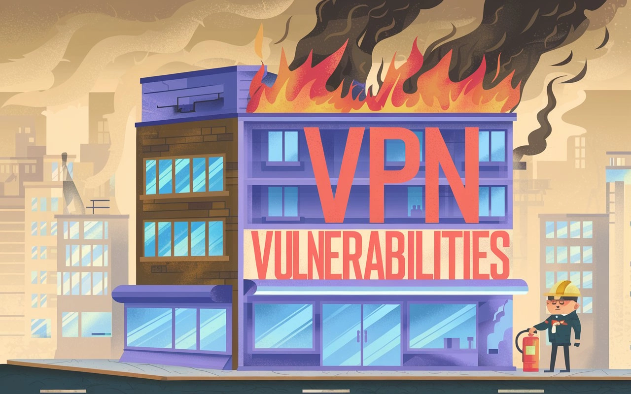 ثغرات خوادم VPN: كيف تمنع كارثة بطيئة التدهور؟