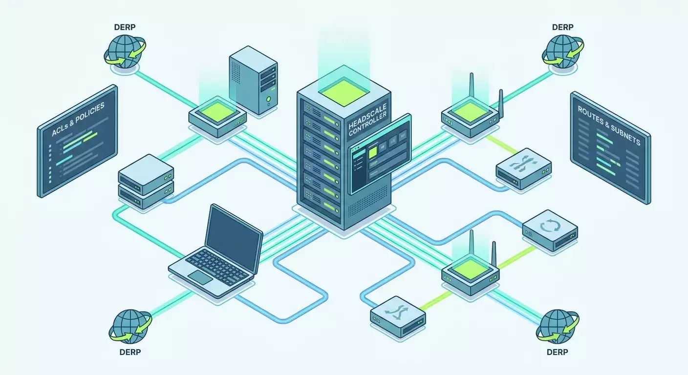 Headscale: A Self-Hosted Alternative to Tailscale with Installation and Use Cases