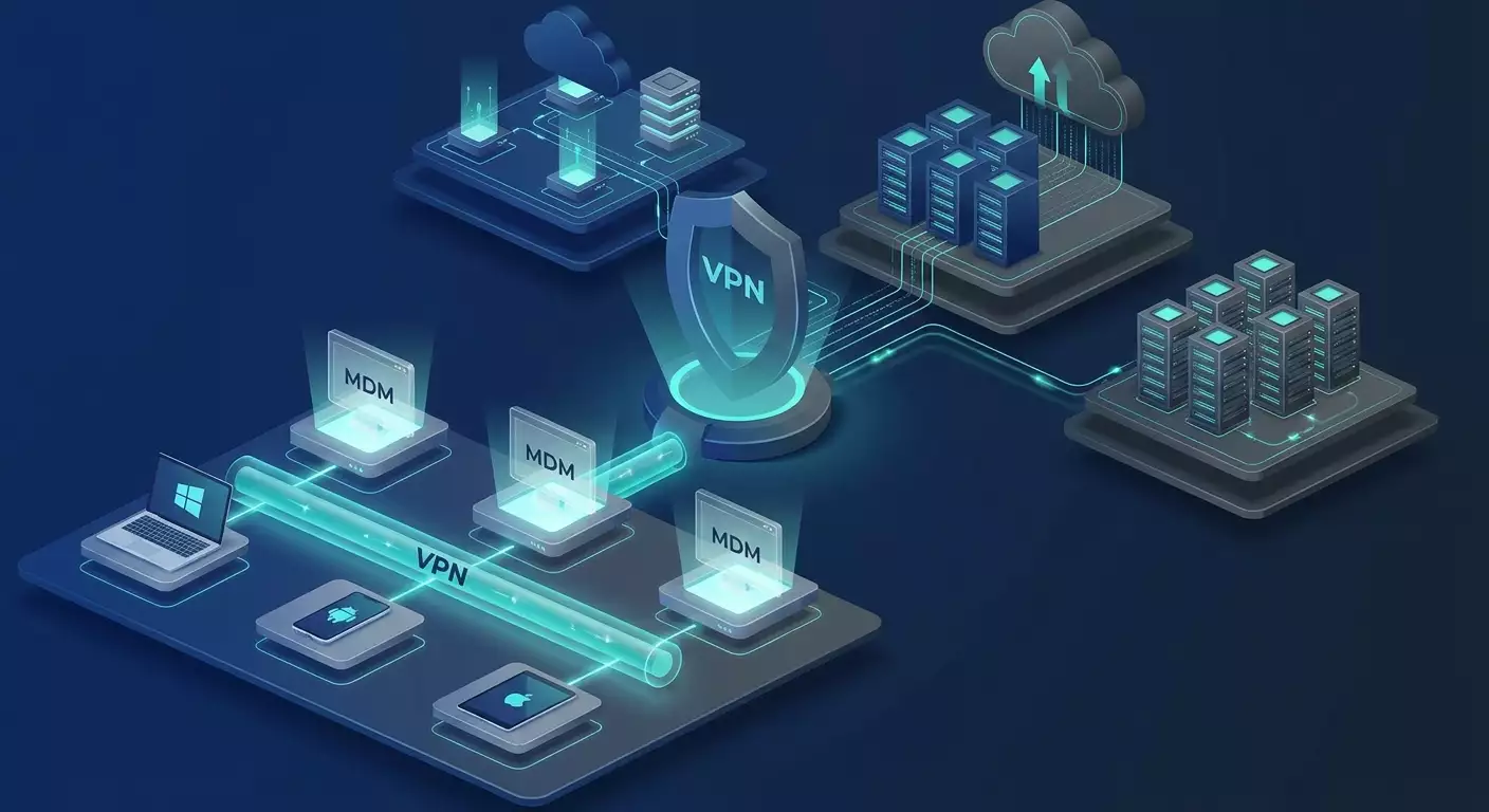 MDM corporativo y VPN: Intune, Kaspersky, MDM nacionales y Always-on