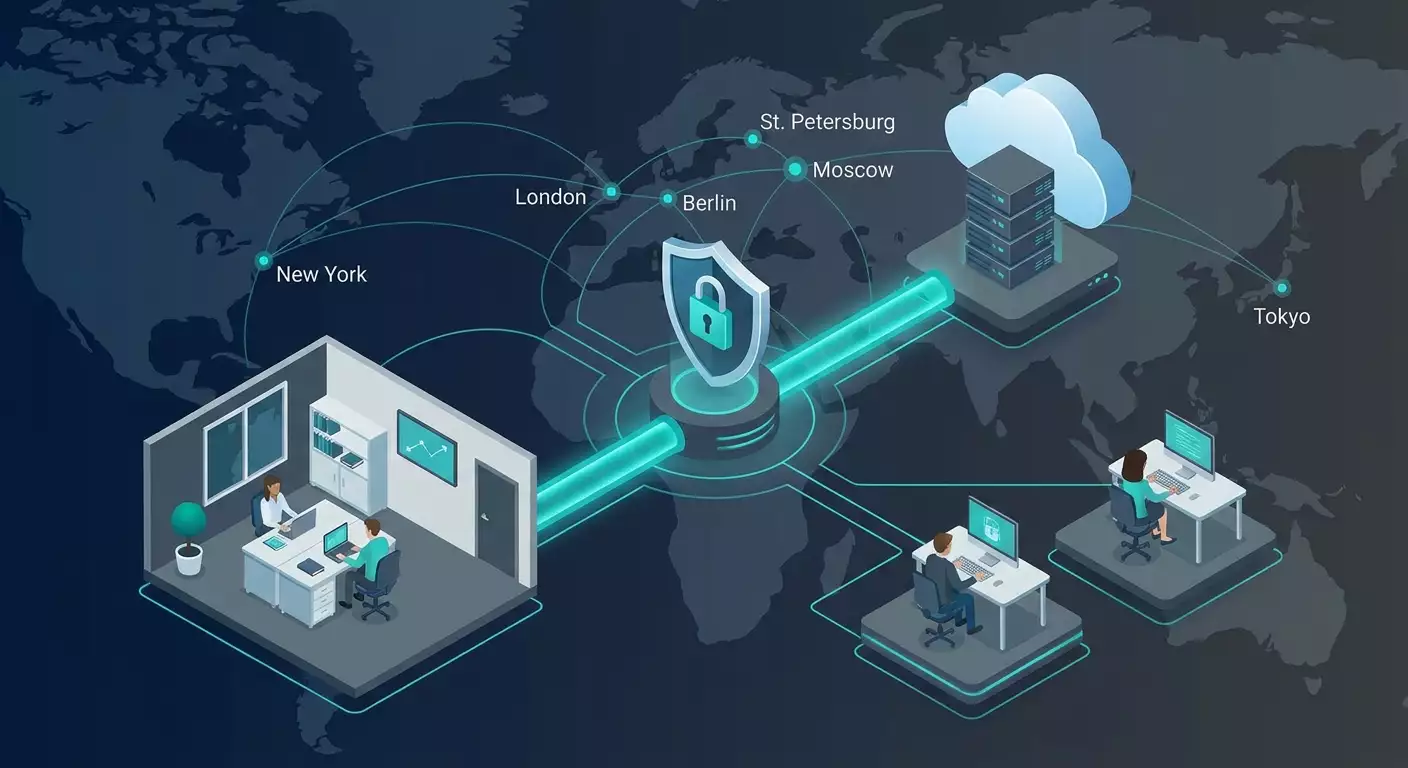 VPN for Small Business in Russia: Compliance and Client Data Protection under Federal Law 152-FZ