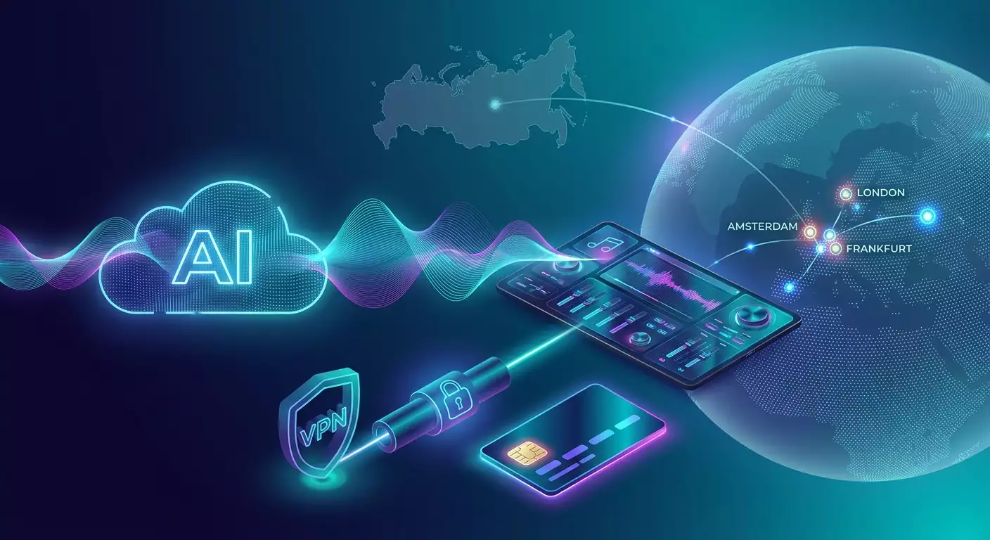 Suno AI and Udio from Russia: VPN Access and Subscription Payments with Russian Cards — Complete Guide